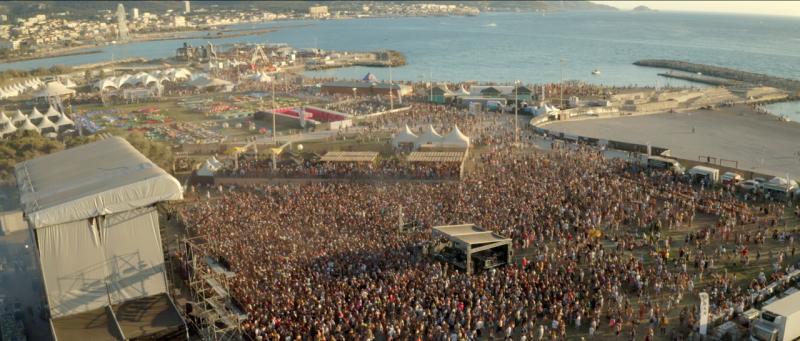 Installation de vidéosurveillance pour un festival à Marseille